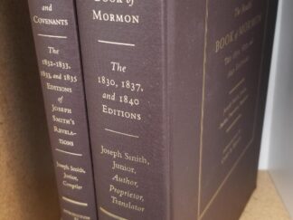 2 Books by Curt Bench: The Parallel Book of Mormon / The Parallel Doctrine and Covenants — One Book is Signed by the Author
