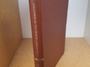 2006 — Teachings of the Prophet Joseph Smith — by Joseph Fielding Smith — Smaller Size Bendable Brown Leather Binding