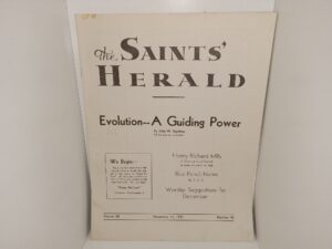 The Saints’ Herald: Vol. 80, No. 46, November 14, 1933 (1933)