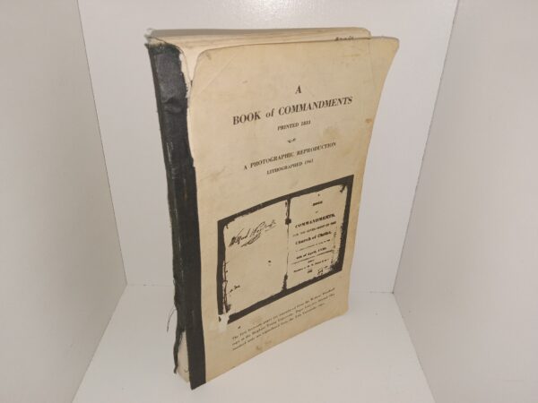 A Book of Commandments, Printed 1833: A Photographic Reproduction, Lythographed 1961 (1961)