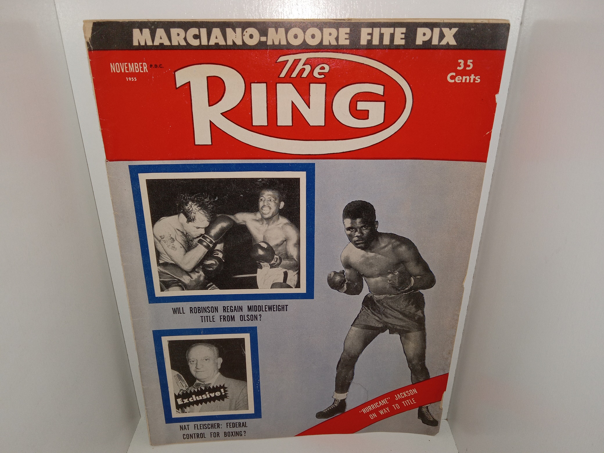 The Ring: Vol. 34, No. 10, November, 1955 (Magazine) (1955)