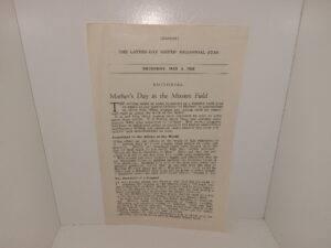The Latter-day Saints’ millennial Star: Thursday, May 5, 1938 (Reprint) (Unknown Publishing Date) ~ Unknown Author