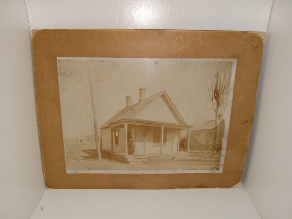 Old Photograph of a House Possibly from 1898