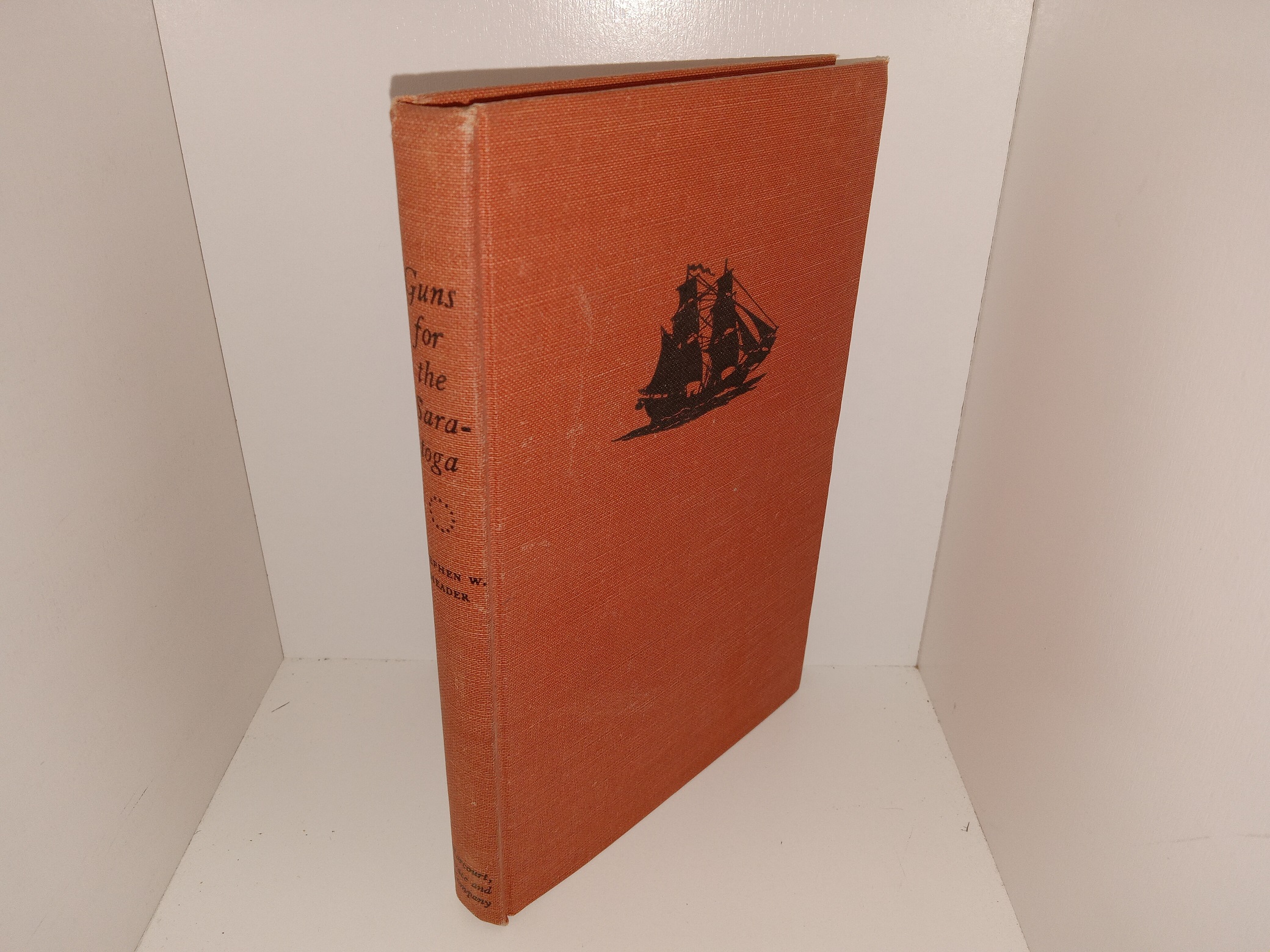 Guns for the Saratoga (Signed & Inscribed) (1st Edition) (1955) ~ by Stephen W. Meader