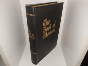 1966 — The Book of Mormon —  Large Size Leather Edition —-