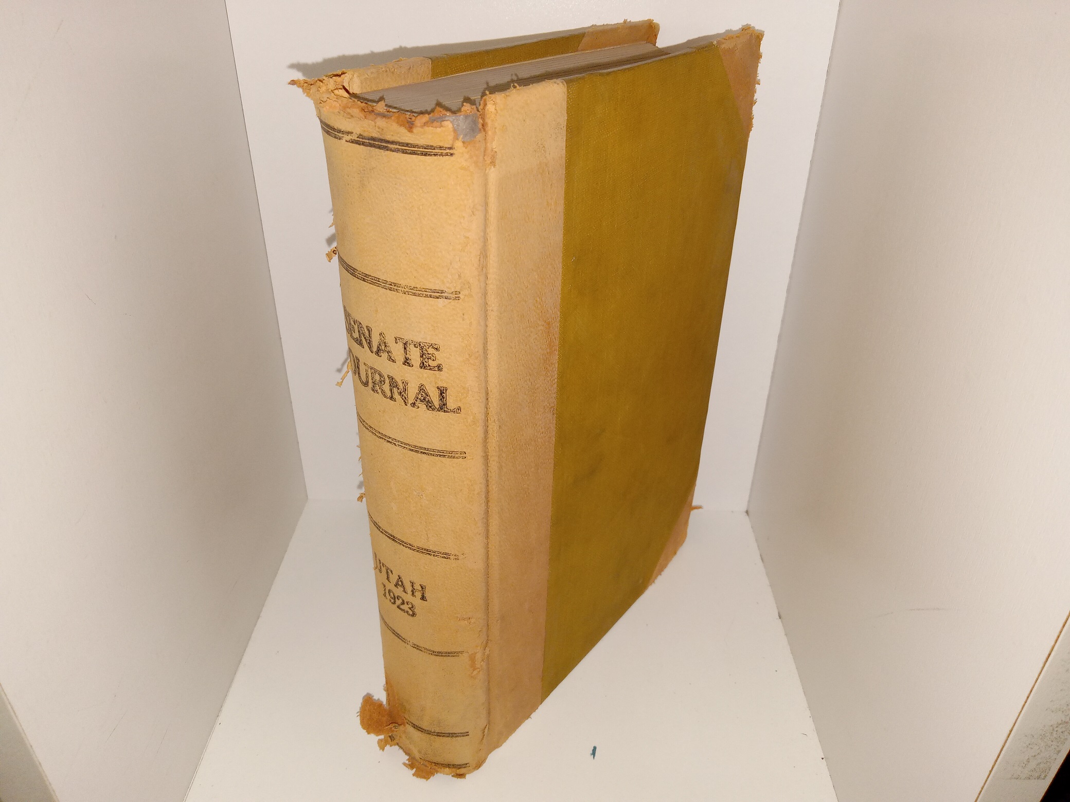 Senate Journal: Utah, 1923 (3/4 Leather) (1923)