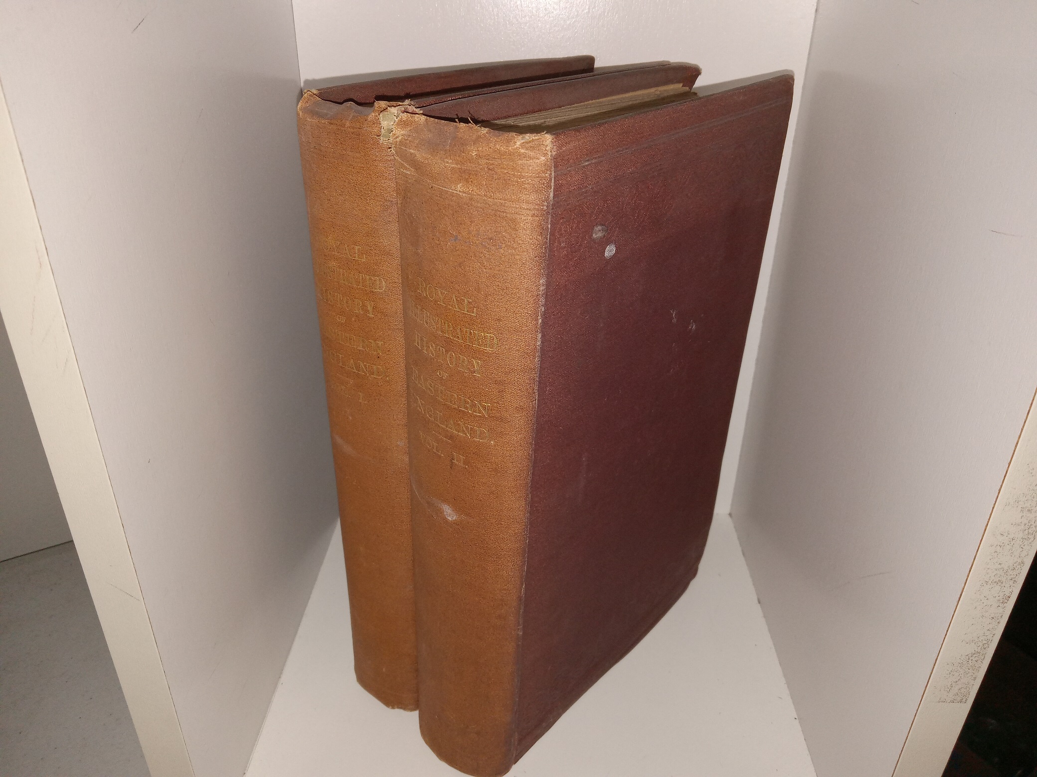 Royal Illustrated History of Eastern England 2 Vol. Set ~ by A. D. Bayne