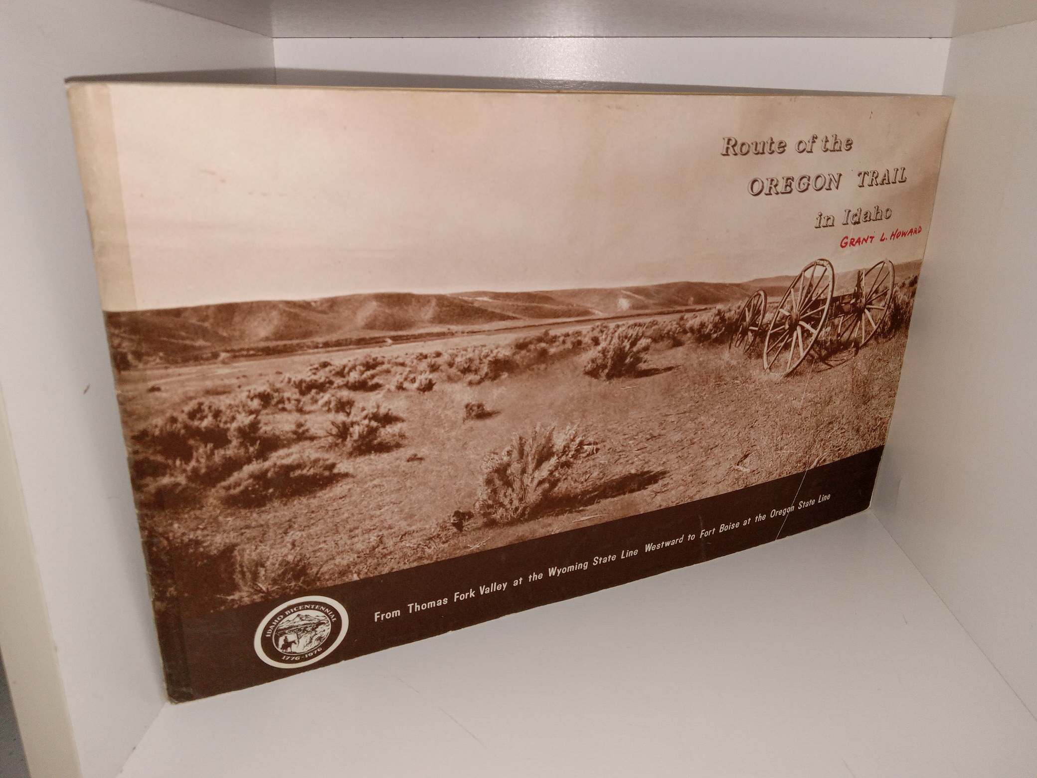 Route of the Oregon Trail in Idaho (1974)