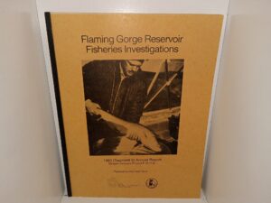 Flaming Gorge Reservoir Fisheries Investigations: 1980 (Segment 9) Annual Report, Dingell-Johnson Project F-28-R-9, Publication Number 82-4 (1980)