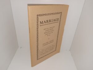 Marriage (1934) ~ by Multiple Authors