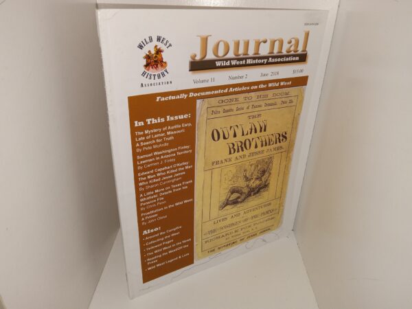 Wild West History Association Journal: Vol. 11, No. 2, June 2018 (2018)