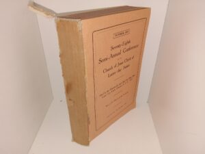 5 LDS General Conference Reports Bound Together (1907-1909)