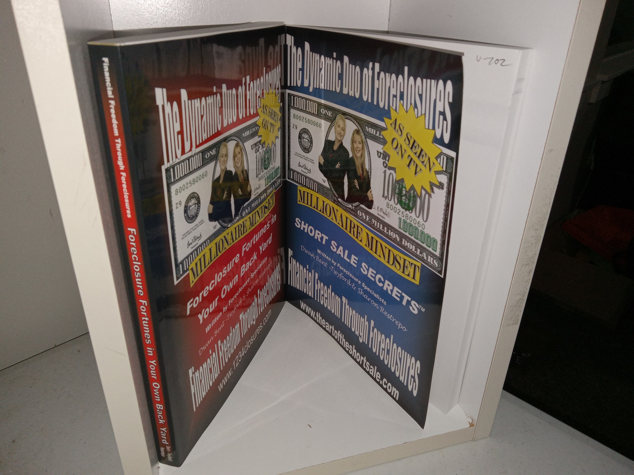2 Books by Dwan Bent-Tyford, and Sharon Restrepo: Foreclosure Fortunes in Your Own Back Yard / Short Sale Secrets (See Details))