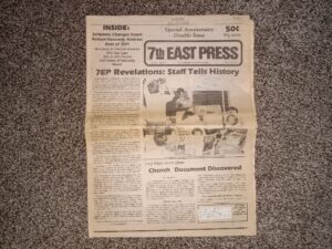 7th East Press: Vol. 1, Issue 21, August 24, 1982 (Newspaper) (1982)