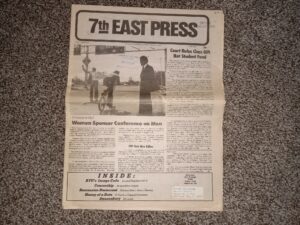 7th East Press: Year 1, No. 16, 17 May, 1982 (Newspaper) (1982)