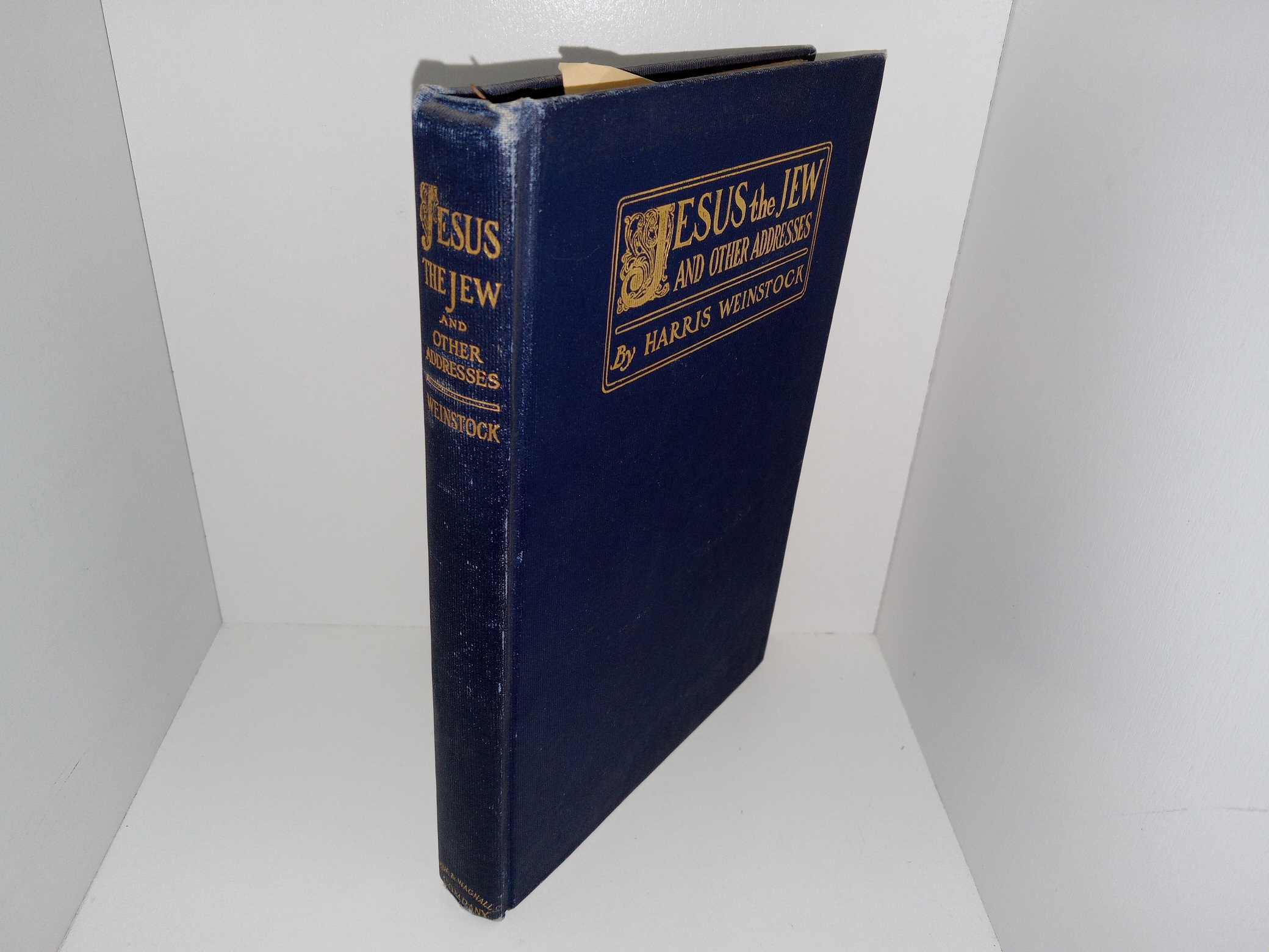 Jesus the Jew and Other Addresses (1902) ~ by Harris Winstock