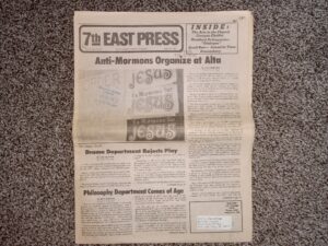 7th East Press: Year 1, No. 17, June 10, 1982 (Ex-Library) (Newspaper) (1982)
