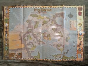 Living Grayhawk: The Flanaess Map (2000) ~ by Wizards of the Coast