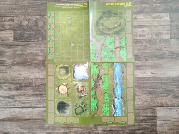 Instant Dungeon Tiles Fold-out ~ by Ron Shirtz