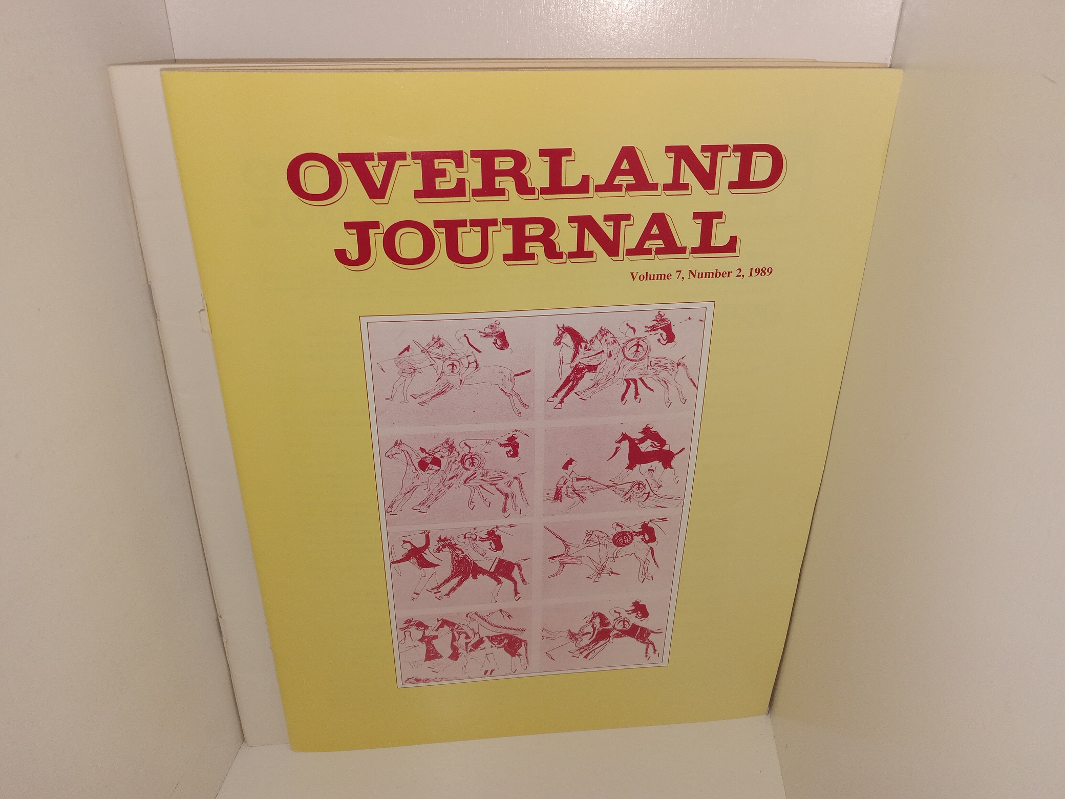 2 Issues of Overland Journal: Quarterly Journal of the Oregon-California Trails Associations for the Year 1989