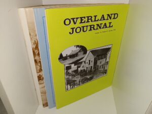 4 Issues of Overland Journal: Quarterly Journal of the Oregon-California Trails Associations for the Year 1992