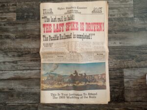 Ogden Standard-Examiner: Golden Spike Centennial Edition: Ogden, Utah, Sunday Morning, May 4, 1969 (Newspaper) (1969)