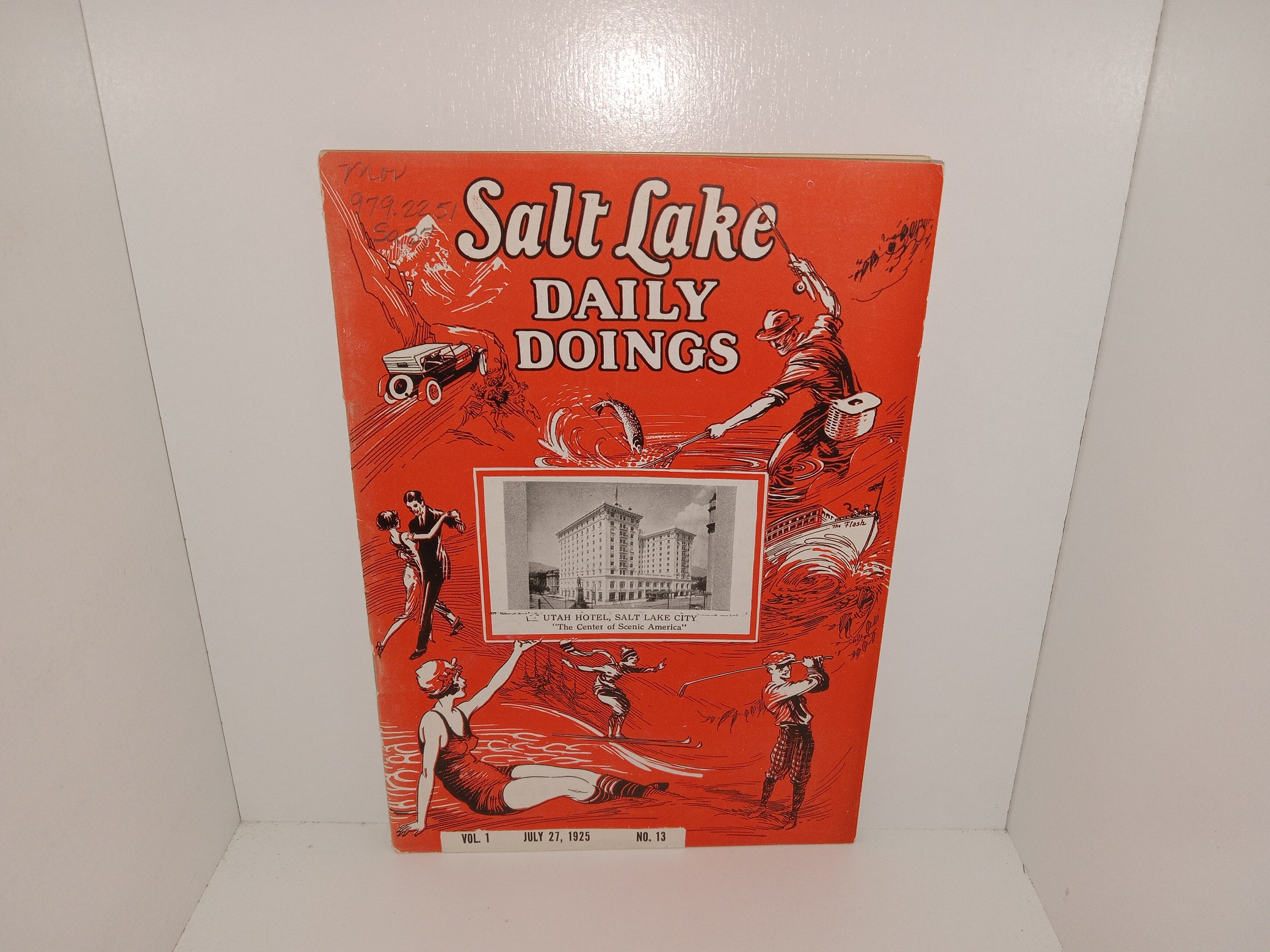 Salt Lake Daily Doings: Vol. 1, No. 13, July 27, 1925 (1925)