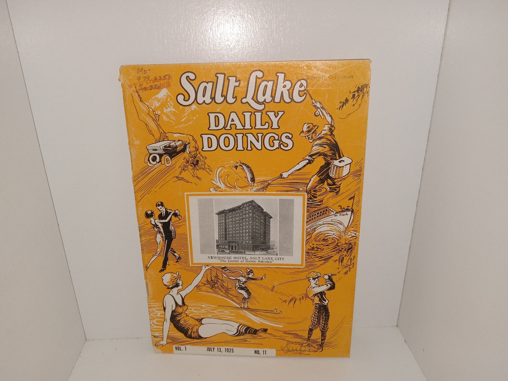 Salt Lake Daily Doings: Vol. 1, No. 1, July 13, 1925 (1925)