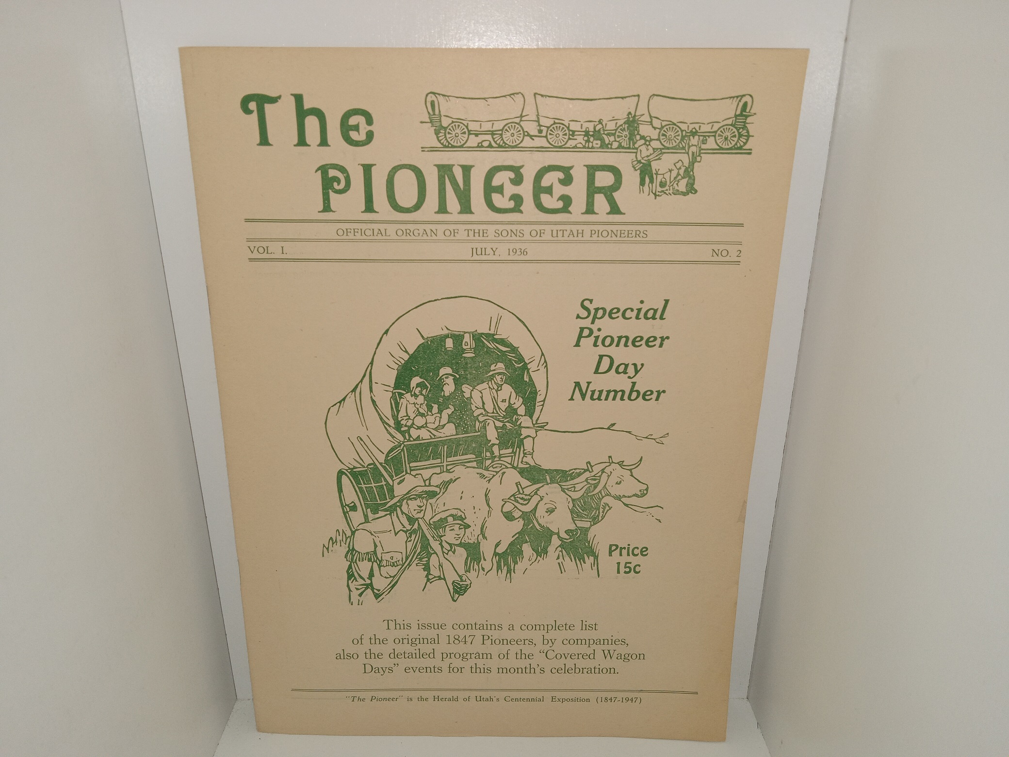 The Pioneer: Vol. 1, No. 2, July, 1936 (Magazine) (1936)