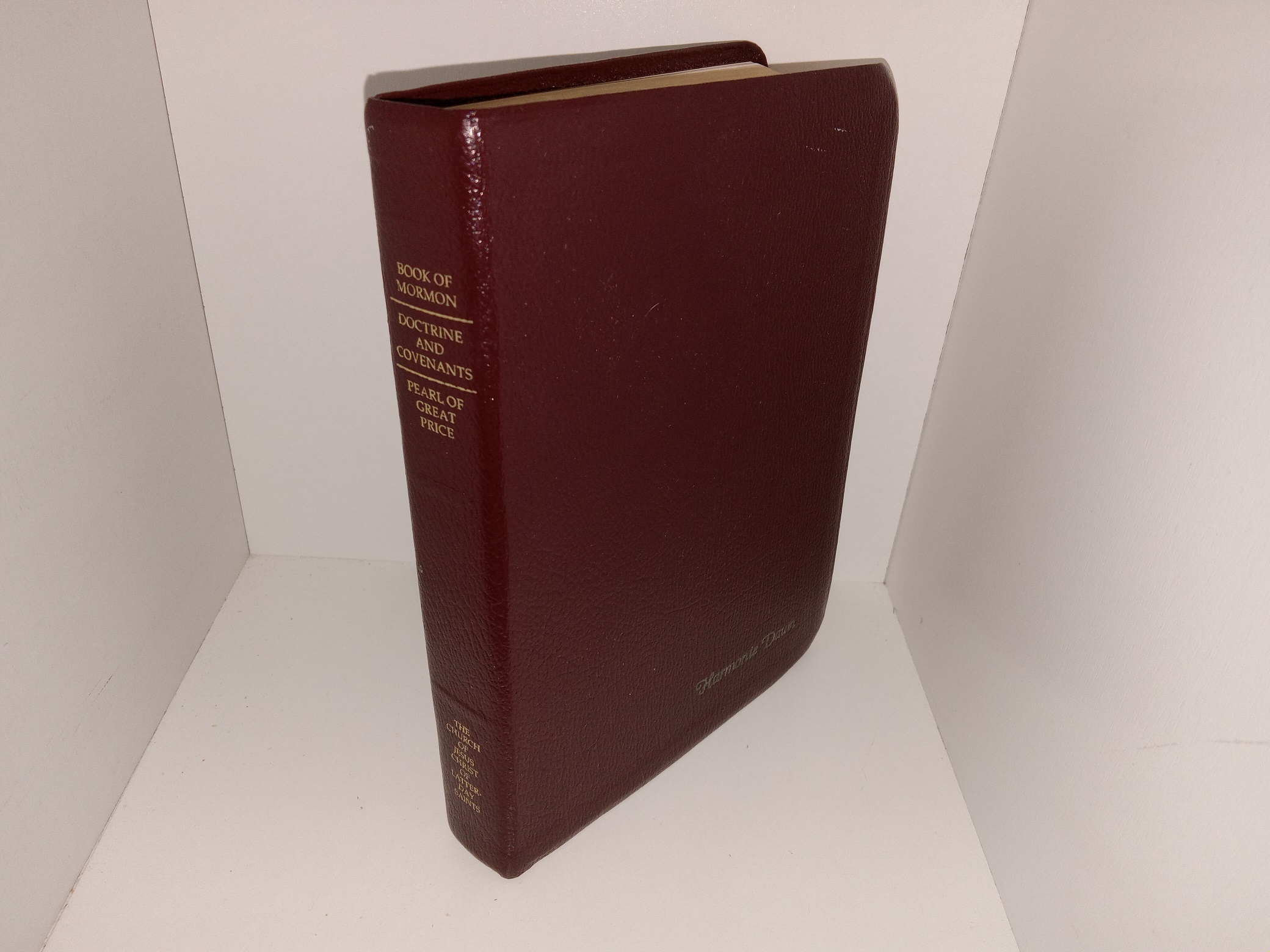 LDS, Burgundy Vinyl Tripe combination (2002)