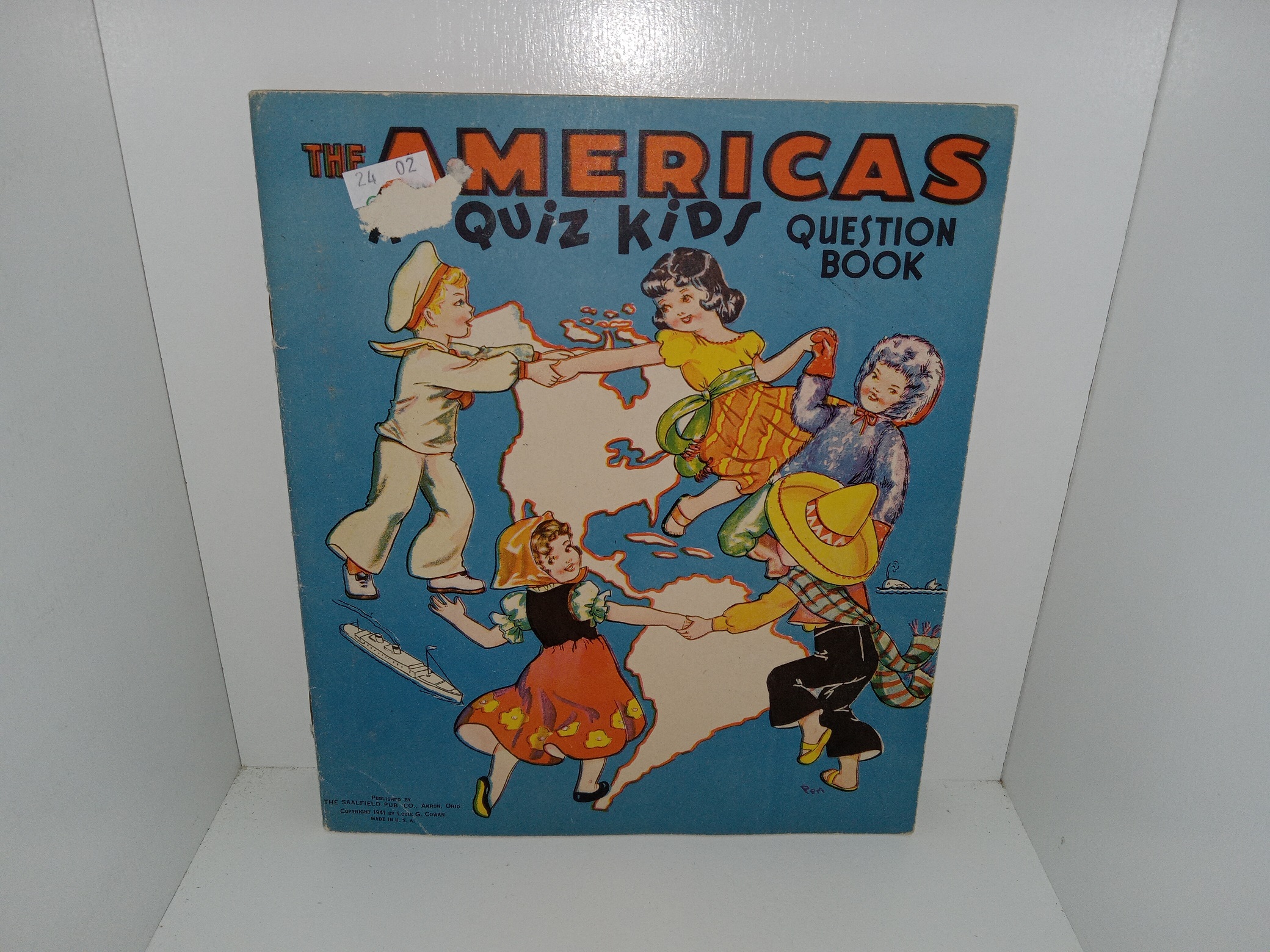 The Americas Quiz Kids Question Book (Unknown Publishing Date) ~ Unknown Author