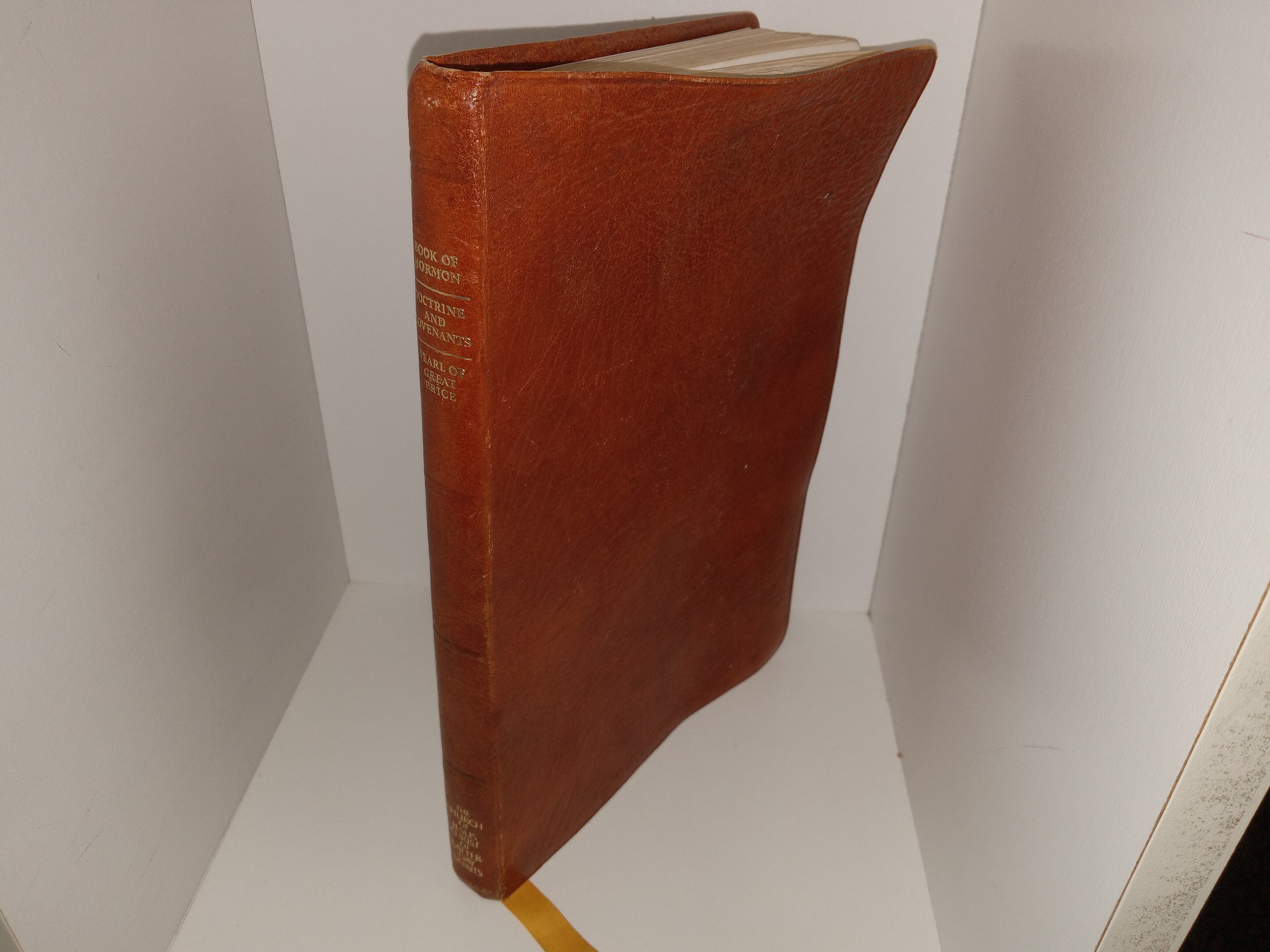 LDS, Brown Leather, Triple Combination (1979)
