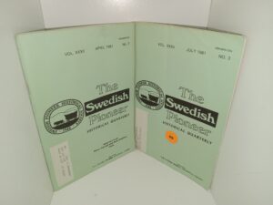 2 Issues of The Swedish Pioneer Historical Quarterly