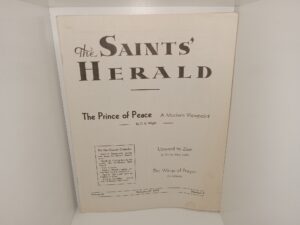 The Saints’ Herald: Vol. 81, No. 9, February 27, 1934 (1934)