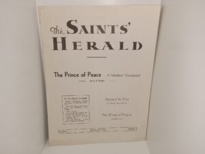 The Saints’ Herald: Vol. 81, No. 9, February 27, 1934 (1934)