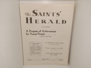 The Saints’ Herald: Vol. 81, No. 11, March 13, 1934 (Newsletter) (1934)