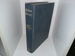Selden Society: Dyer’s Reports: Vol. 2 (1994) ~ Edited by J. H. Baker, LL.D., F.B.A.