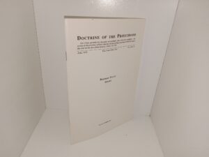Doctrine of the Priesthood: Vol. 2, No. 2, April 1975 (1975)