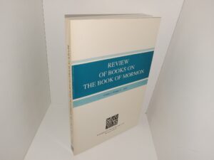 Review of Books on The Book of Mormon: Vol. 7, No. 2, 1995 (1995)