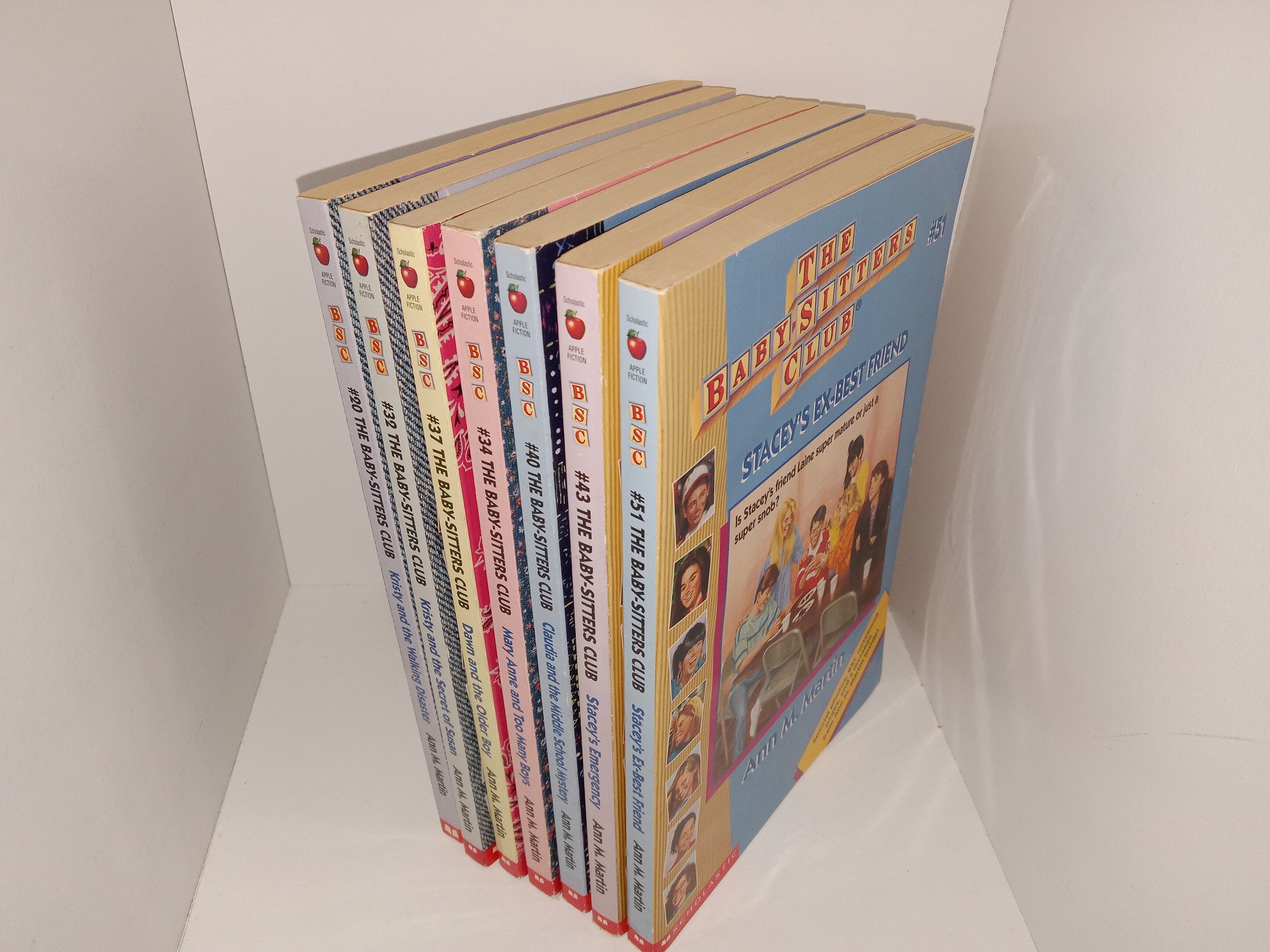 7 The Baby-Sitters Club Novels (See Details)