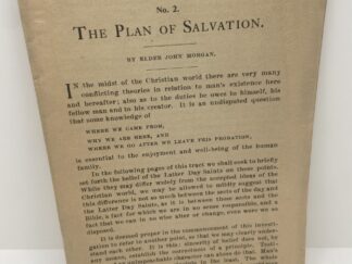 The Plan of Salvation by Elder John Morgan