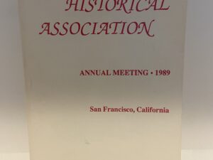 American Historical Association – Annual Meeting – 1989