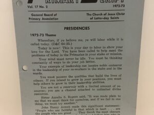 Primary Script: Vol. 17, No.2, 1972-73 (Unbound) (1973)