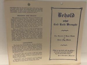 Behold What God Hath Wrought