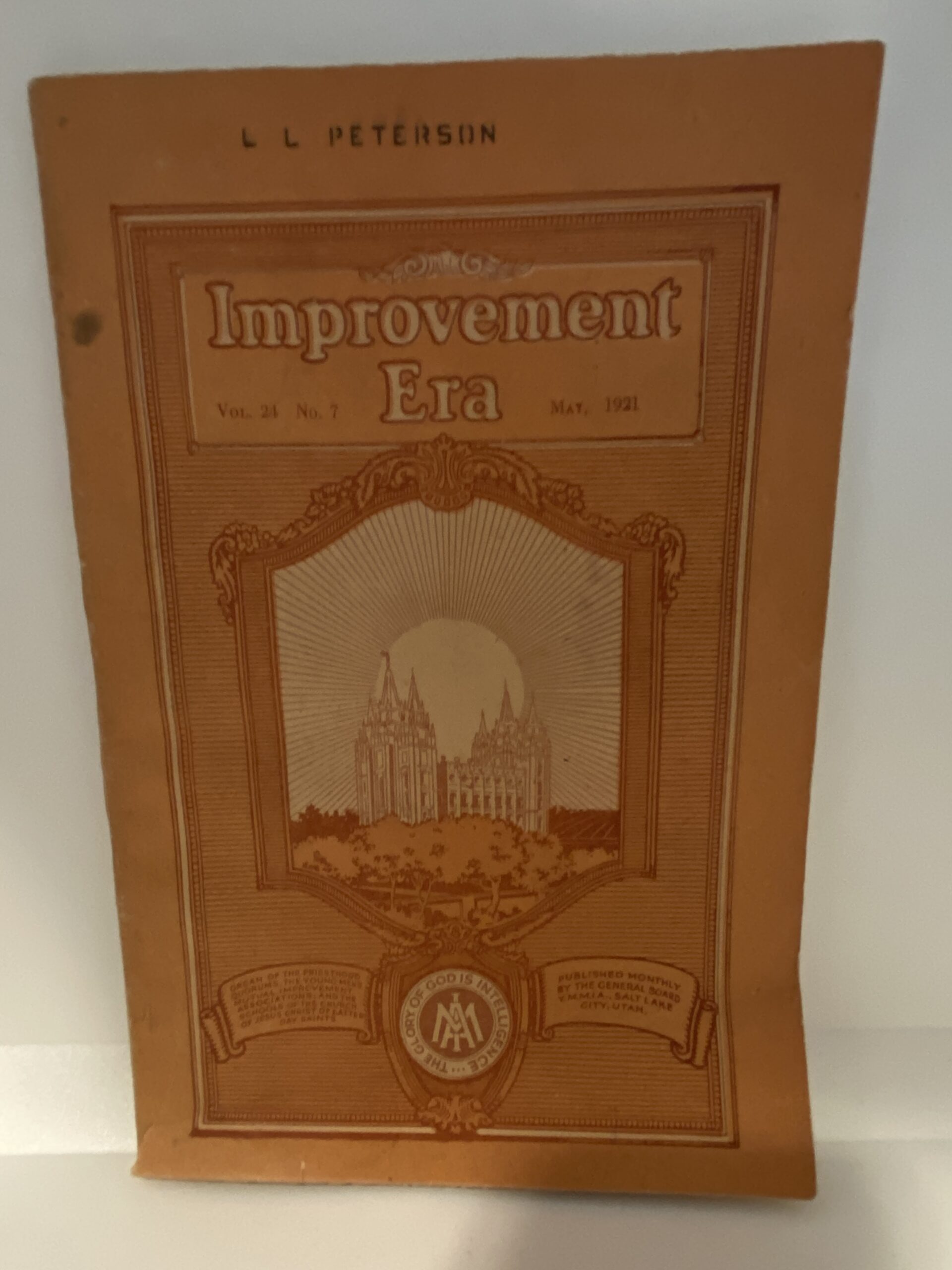 Improvement Era Vol. 24 No. 7 May, 1921
