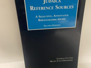 Judaica Reference Sources 2nd Edition (1993) by Charles Cutter and Falk Oppenheim