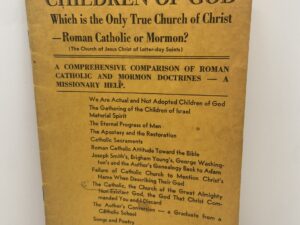 Children of God: Which is the Only True Church of Christ – G.W. Curran