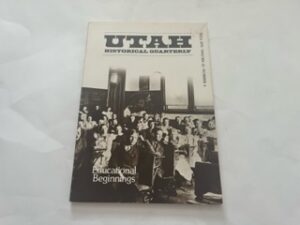 1975- Utah: Historical Quarterly Fall 1975 Volume 43 Number 4