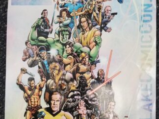 POSTER:   Salt Lake Comic Con 2013 — Measures about 12″ Wide & 16″ Tall
