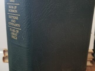1999 -- Quadruple Combination --- Green Leather Binding / Page Edge Indexing